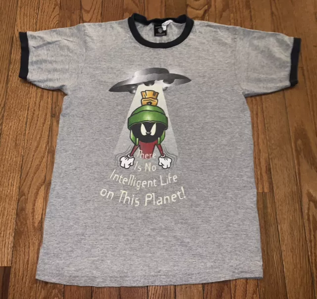 VINTAGE MARVIN THE Martian Looney Tunes Warner Brothers Mens S 1998 ...