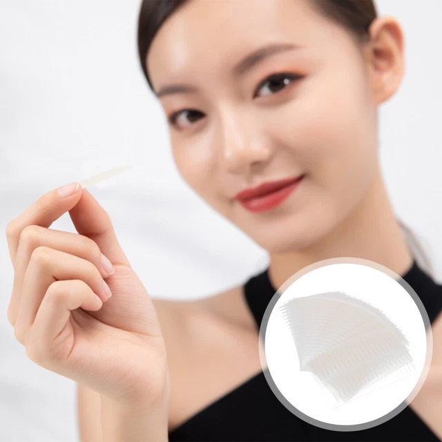 Lurrose Doppelter Augenlidaufkleber – 25 Blätter, Transparent, Wasserfest, Für Natürlichen Make-up-Effekt