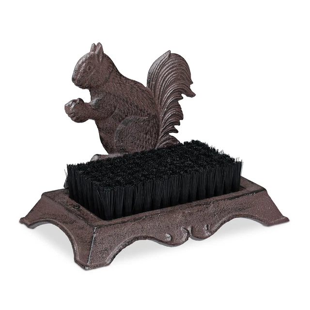 Brosse à chaussure paillasse à chaussure paillasson marron