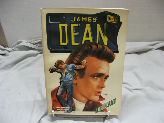 Beau livre James Dean par John Howlet ed. Albin Michel Rock & Folk de 1975
