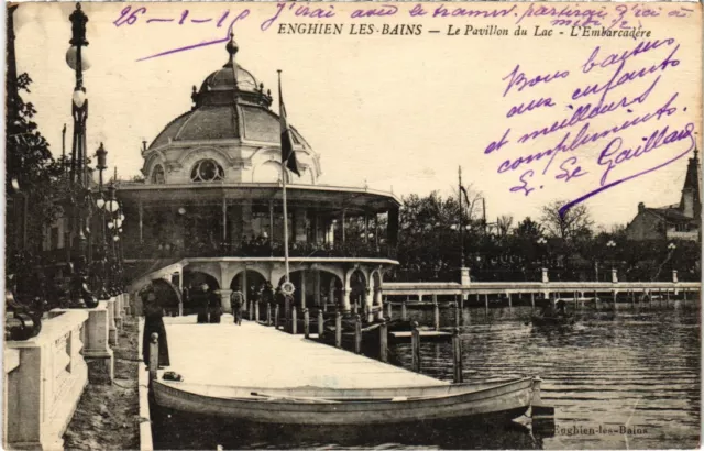CPA Enghien les Bains Le Pavillon du Lac FRANCE (1333060)