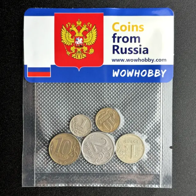 Russian Coins: 5 Unique Random Coins from Russia for Coin Collecting