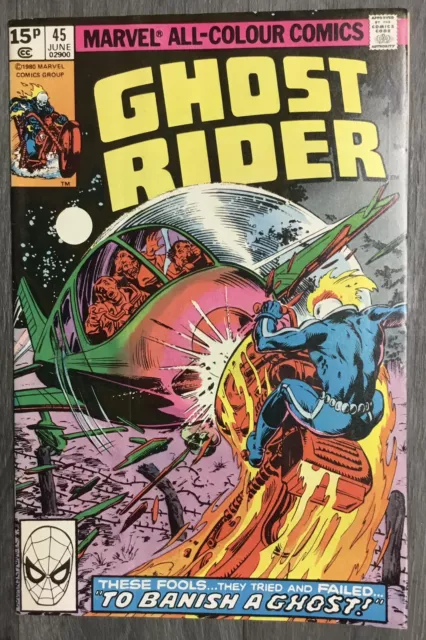 Ghost Rider No. #45 June 1980 Marvel Comics VG/G