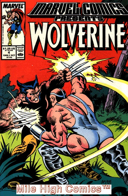 MARVEL COMICS PRESENTS (1988 Series)  (MARVEL) #4 Near Mint Comics Book
