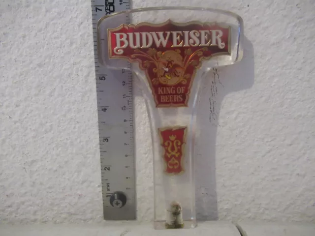 Vintage Tap Handle Budweiser "The King of Beers"