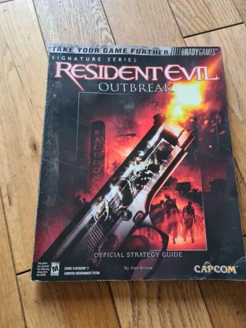 Resident Evil Outbreak Official Strategy Guide Brady Games 29 99