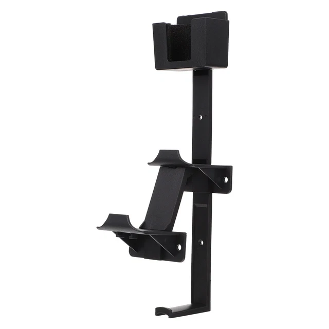 3 Pcs Support Mural Pliable Support Casque Audio En Alliage D'Aluminium