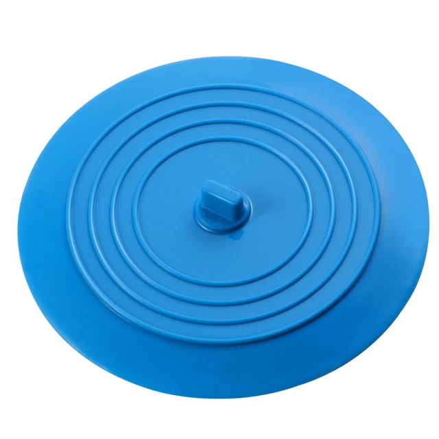 Cubierta de drenaje de bañera BESTOMZ tapón de fregadero redondo tapón de baño tapón de drenaje de silicona