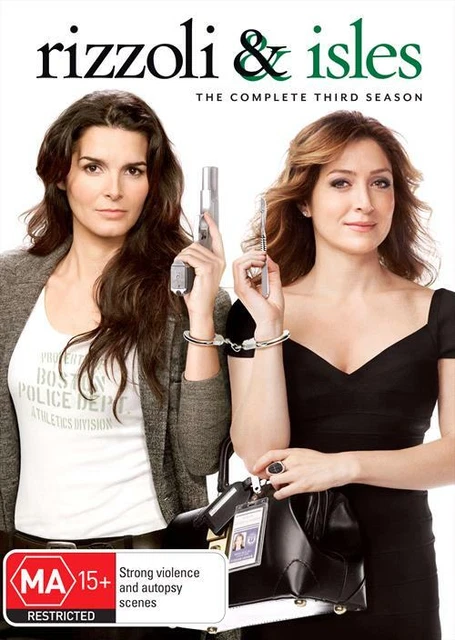 Rizzoli & Isles : Complete Season 3 (DVD) Australia Region 4- NEW & SEALED
