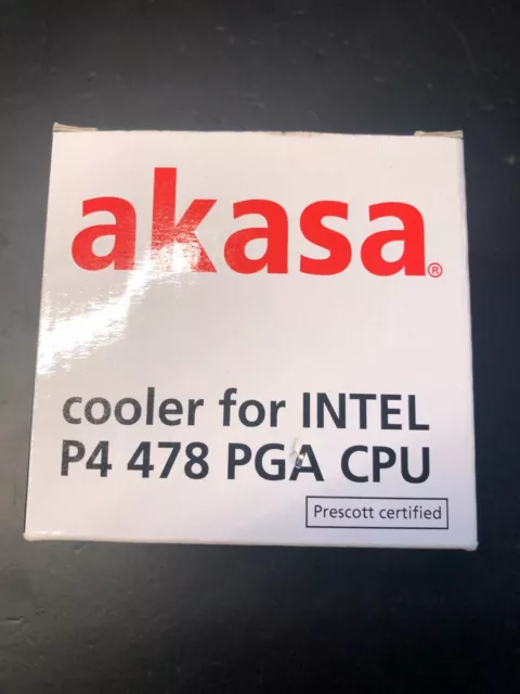 Akasa Ak-675-B Socket 478 Cpu Cooler Fan