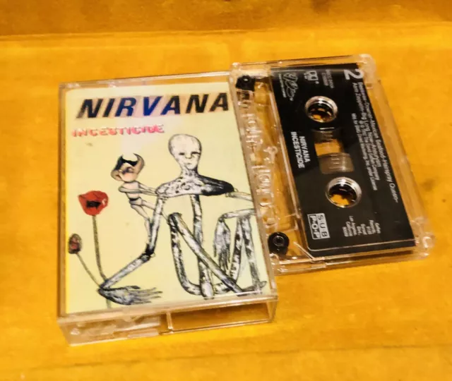 Nirvana - Incesticide- Vintage Cassette Tape Subpop 1992 Grunge