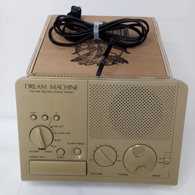 VINTAGE SONY DREAM Machine Digital Alarm Clock Radio Model ICFC2W