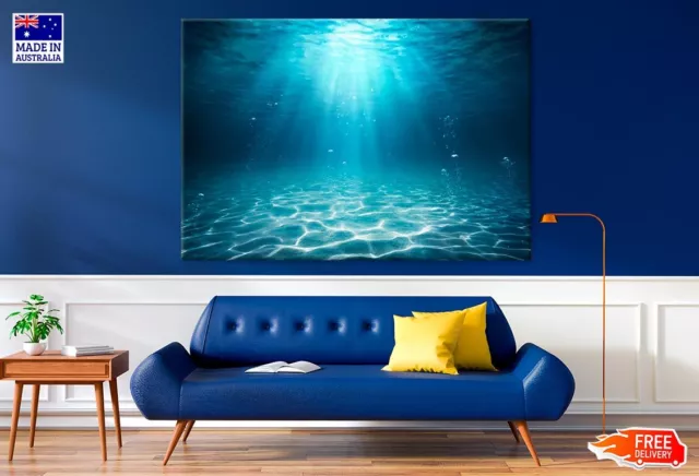 Under Water Ocean Wall Canvas Home Decor Australian Made Quality