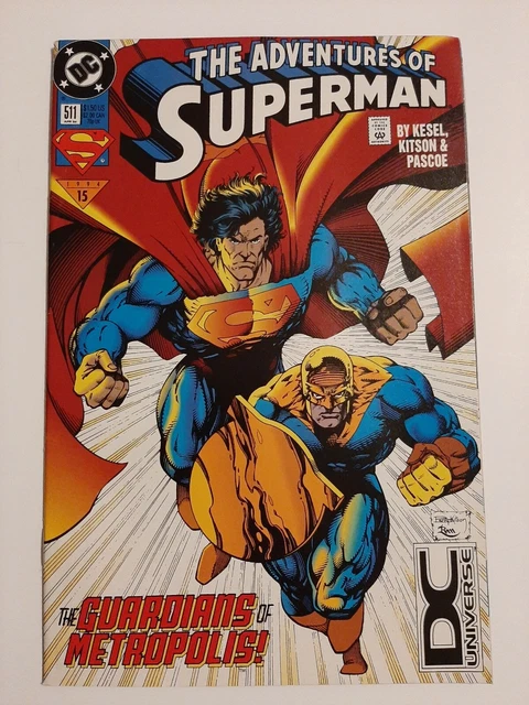Adventures of Superman #511 DC Universe Logo Cover Variant - Lots of Pics!