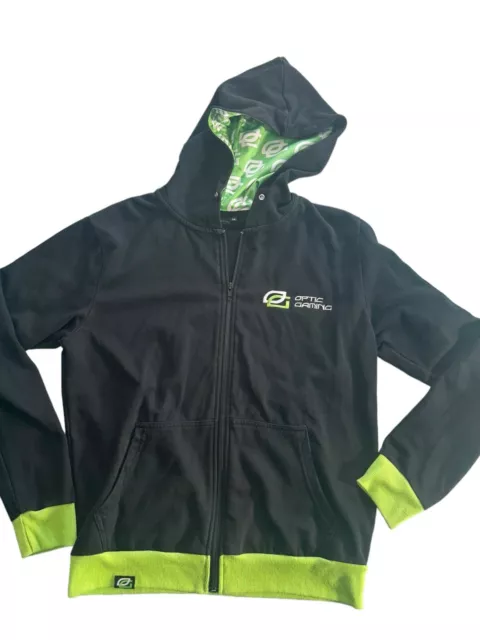 Optic Gaming Full Zip Hoodie Size Medium