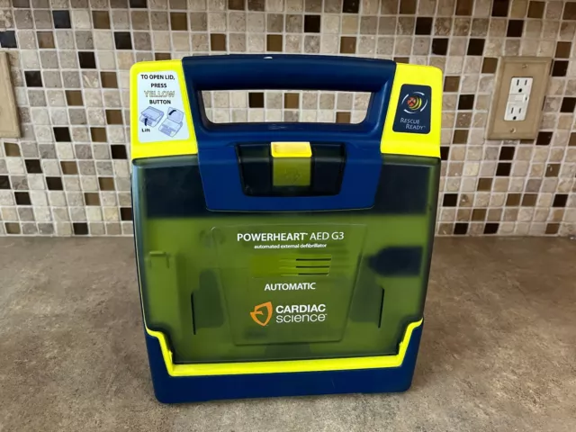 Cardiac Science Power Heart Aed G3 Without Pads And Battery Y3-3