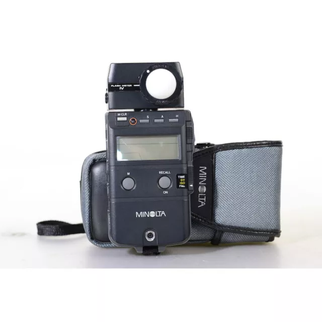 Minolta Studiomesser - Exposure Meter - Flashmeter IV Belichtungsmesser