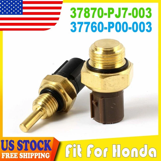 SET OF COOLING Fan Switch Coolant Temp Sensor For Honda Accord CRV