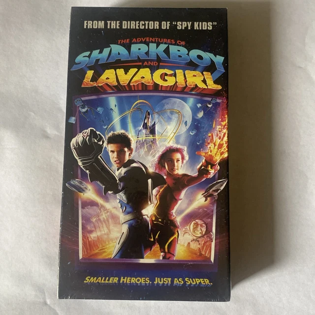 ADVENTURES OF SHARKBOY and Lava Girl (VHS, 2005) Buena Vista