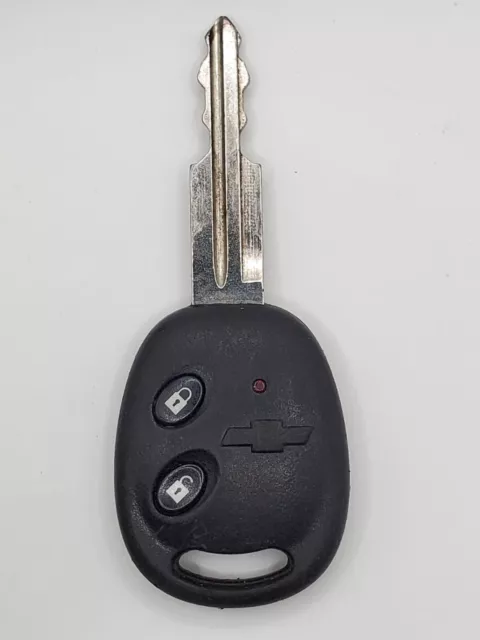 Genuine Used Chevrolet Daewoo Kalos Aveo Matiz 2 Button Remote Key Fob Rk700S