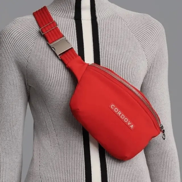 Cordova Bum Belt Bag Waist Bag Fanny Pack NWT Red