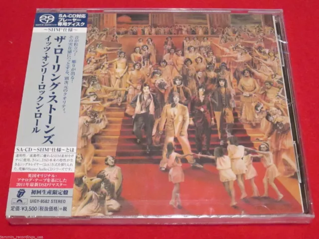 The Rolling Stones - It's Only Rock N Roll - Japan Jewel Sacd Shm Cd - Uigy-9582