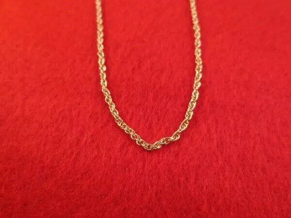 Wholesale Lots Of 5-144 Pieces Of 14 Kt Gold Plated 16" Rope Necklaces 3