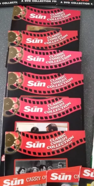 The Sun DVD Collection 33 DVDs Carry On Horror Etc FREE POSTAGE 3