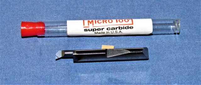 Micro100 Carbide Boring Bars Quick Change Boring Tool .004"CR X 0.140 Head Dia.