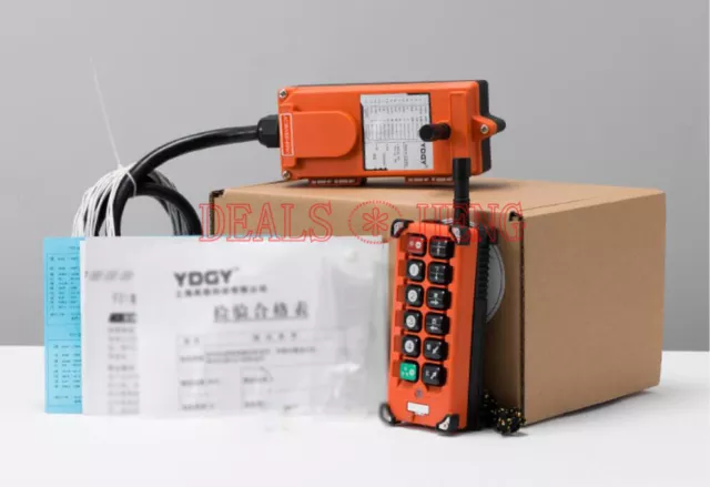 ONE DC24 Single Emitters Hoist Crane Radio Wireless Remote Control F21-12 New