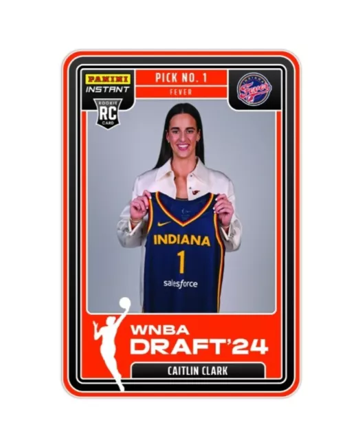 CAITLIN CLARK 2024 Panini Instant Wnba Draft Night Pick 1 (Prévente