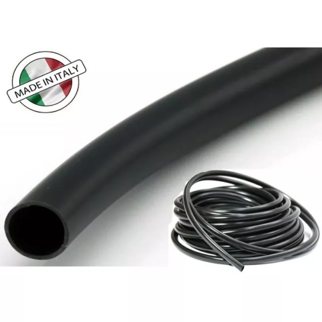 Tuyau tube flexible PVC résistance chaleur Gaine couleur Noire diamètre 8 mm