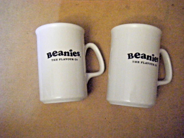 Coffee Mugs Beanies The Flavour Coffee Mugs Ceramic Mugs Advertising Coffee X 2 Coffee Mugs Beanies The Flavour Coffee Mugs Ceramic Mugs Advertising Coffee X 2