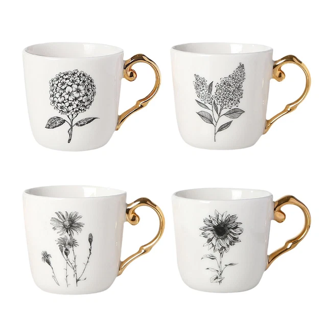 Tasses Céramique BRUBAKER Set De Tasses Couple 'Her King & His