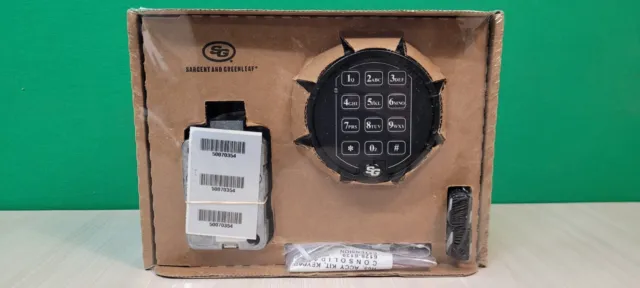 Sargent & Greenleaf Electronic ATM Lock Package w/ Push/Pull Dead Bolt 6129-240