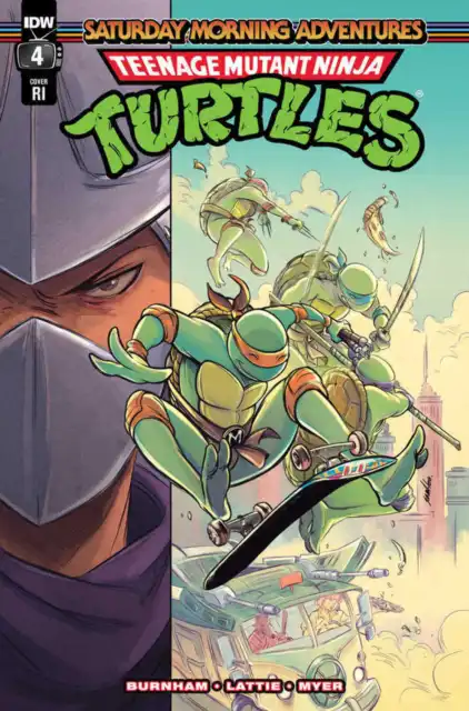 Teenage Mutant Ninja Turtles Saturday Morning Adventures #4 Cover D 10 Copy Vari
