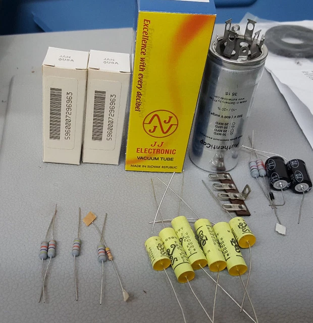 Capacitor Can 30/20/20/20 µF @525V For Dynaco Stereo 70 Tube Amplifier - Vintage Audio Restoration Part