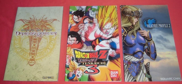 DRAGON BALL Z Budokai Tenkaichi 3 DBZ (Sony PlayStation 2, 2007) disque