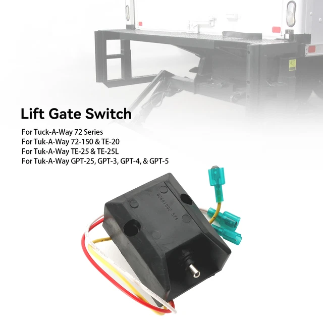 LIFT GATE SWITCH Pour Box Truck Trailer Liftgate GPT TE 20 25 264346 ...
