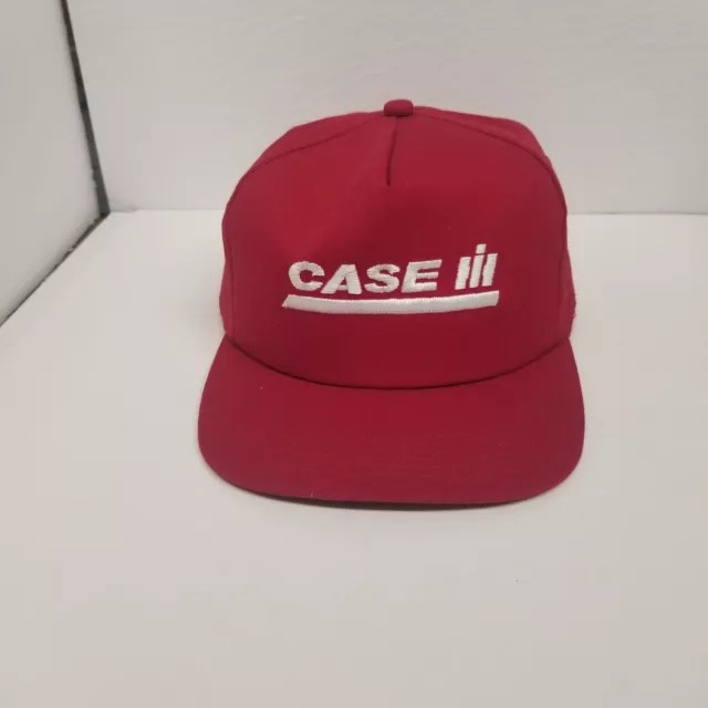 VINTAGE CASE IH Red Snapback Hat, K Products Brand $21.95 - PicClick