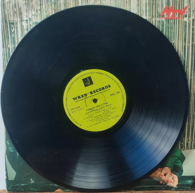 Caneuon Sion A Sian, Dai Jones & Jenny Ogwen 12” Vinyl LP Record 3