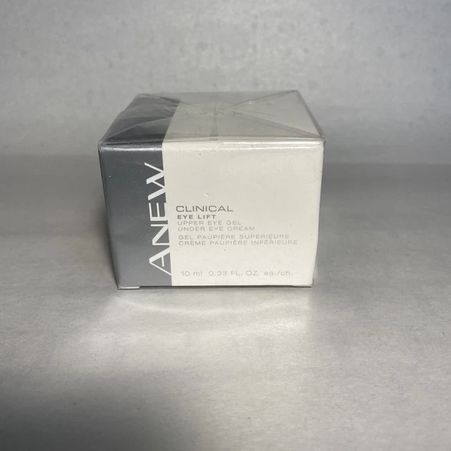 New Avon Anew Clinical Eye Lift Upper Eye Gel Under Eye Cream .33 oz Sealed Box