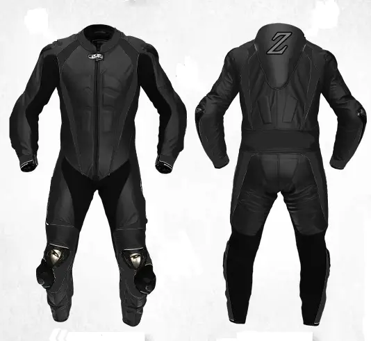 Mens A Grade Leather Motorcycle 1PC Suit Motorbike Rider Racing Armour Sports AB