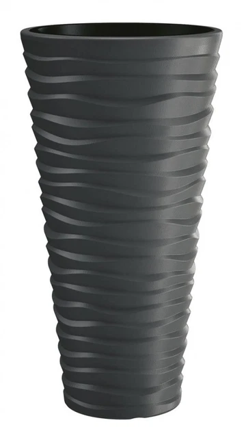 XXL PFLANZKÜBEL PFLANZTOPF Blumentopf Blumenkübel Kunststoff 75 cm Sand