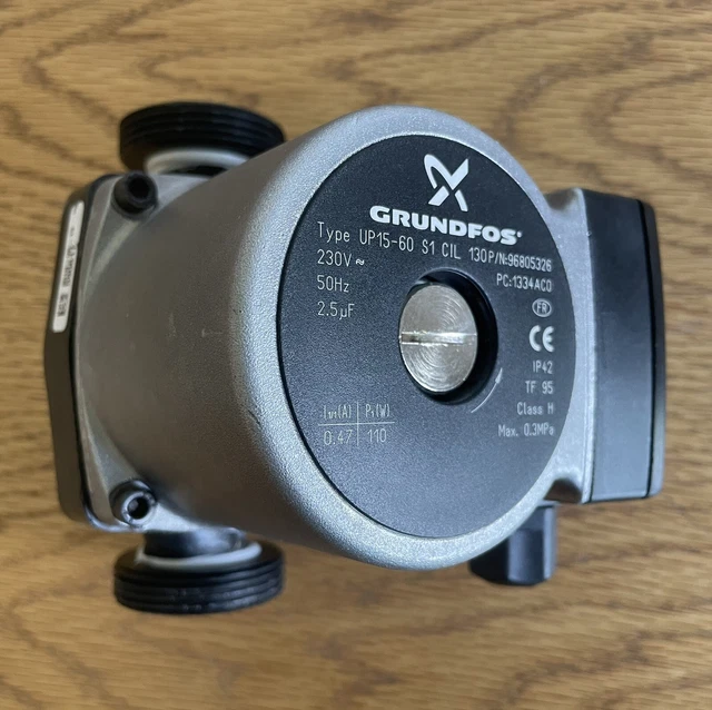 GRUNDFOS UP 15-16 PUMP Class H (with fault, see listing) £25.00 ...