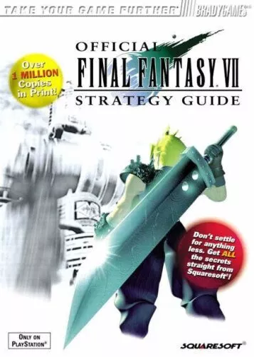 Final Fantasy VII Official Guide: v. 1 by Cassady, David Paperback Book The