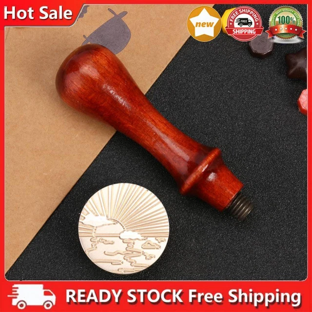 25mm Sun Moon Stars Round Retro Seal Wax Seal Stamp Head Fire Color