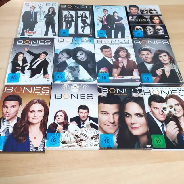 BONES -DIE KOMPLETTE SERIE -Staffel / Season 1 -12 - STAFFEL 1,6,7,8 ist NEU-OVP