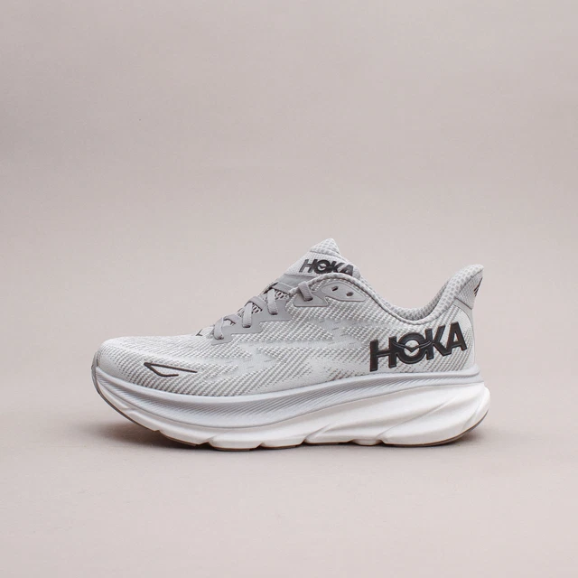 HOKA ONE ONE Running Clifton 9 Grey Black New Men Shoes gym workout