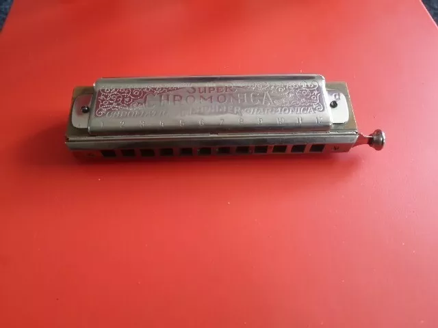 Hohner Super Chromonica  Harmonica Key Of G - Made in GERMANY